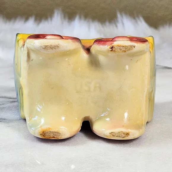 Shawnee Pottery Chuck Wagon covered wagon western style vintage planter - Picture 5 of 10